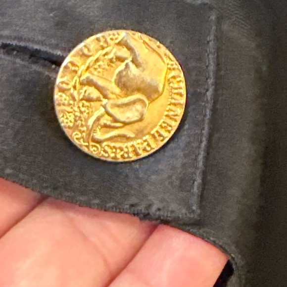 Chanel black wool skirt suit - Picture 6 of 12